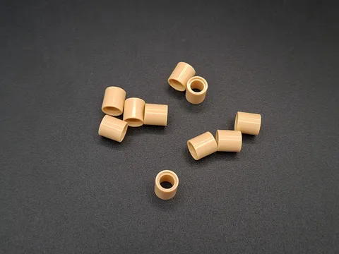 LEGO - 10x - Technic - Lift Arm Thick - 1x1 Spacer - Tan - Beige - 18654