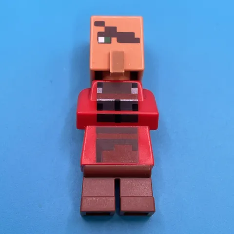 LEGO Minecraft Villager Blacksmith Savannah Biome Outfit Minifigure 21188 RARE