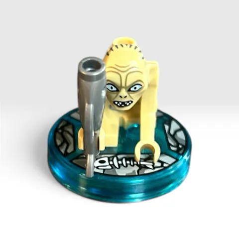 Lego Lord of Rings Minifigure Gollum Dimensions Base Tag Fish 71218 79000 lor031