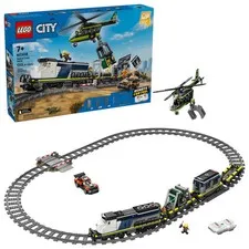 LEGO® City Police Train Heist Set 60508 With Remote Control, 1313 pcs [NEW]