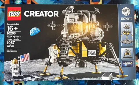 LEGO NASA Apollo 11 Lunar Lander - 10266 New Sealed Box