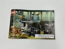 Lego Jurassic World 75927 Instructional Manual Only