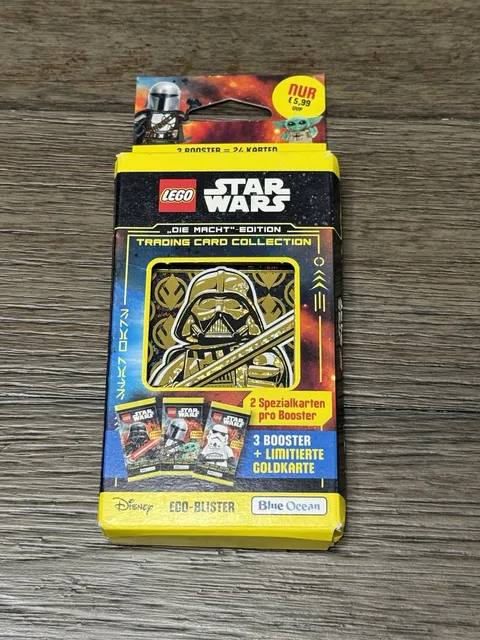New LEGO Star Wars Series 2 Blister Pack w/ Gold Darth Vader LE Card