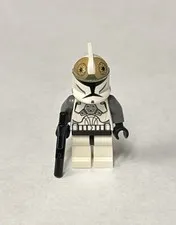 LEGO Star Wars Clone Trooper Gunner Phase 1 with gun Minifigure 8039 sw0221