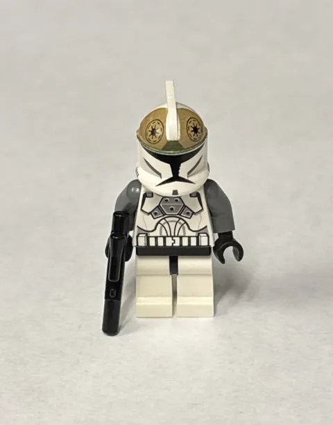 LEGO Star Wars Clone Trooper Gunner Phase 1 with gun Minifigure 8039 sw0221