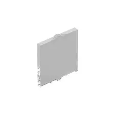 LEGO 20x Trans-Clear Glass for Window 1 x 2 x 2 Flat Front inv.628