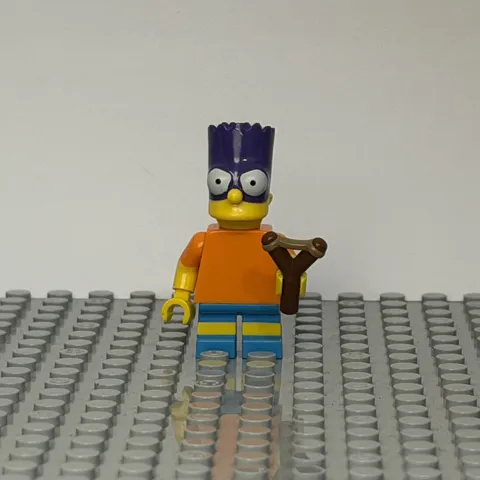 LEGO Simpsons Series 2 BARTMAN Bart Simpson Minifigure 71009 Genuine RARE