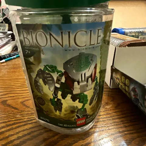 LEGO BIONICLE Bohrok-Kal Lehvak-Kal 8576 Canister 40pc w/ Instructions