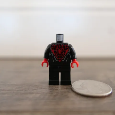 LEGO Marvel Super Heroes Spider-Man Miles Morales Minifigure  76036 Body Only