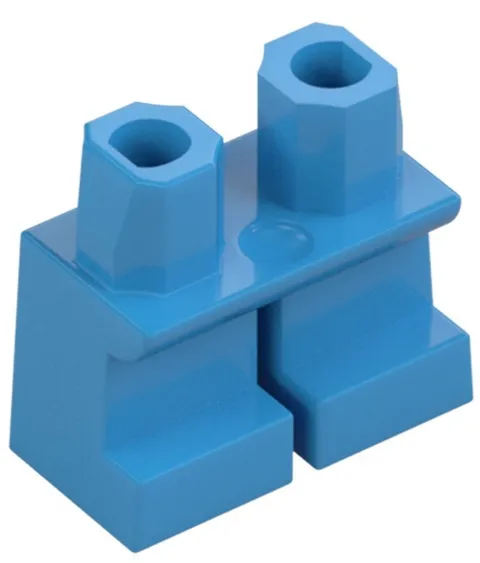 Lego Part 41879 Young Boba Fett Minifig LEGS Dark Azure Short Blue Pant D518