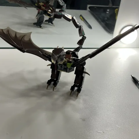 LEGO Harry Potter Hungarian Horntail Dragon, Posable, Some Modifications