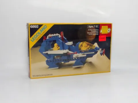 LEGO 6892 Modular Space Transport 1986 Vintage Classic Space 134 pcs Japan
