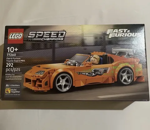 LEGO Speed Champions Fast & Furious Toyota Supra MK4 77260 292 pcs 10+