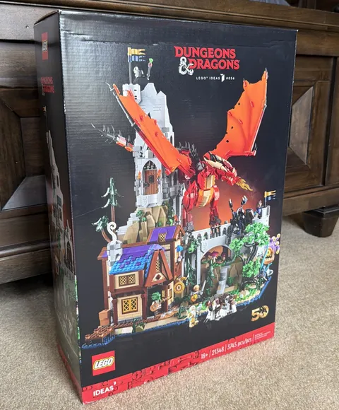 LEGO Ideas: Dungeons & Dragons: Red Dragon's Tale (21348)