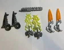 Lego Bionicle Weapons Boomerang Quake break Triple Lightning Fire Shooter Lot