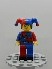 LEGO Castle Fantasy Era Jester (Dual Sided Head) Minifigure - cas403a - Set 7079