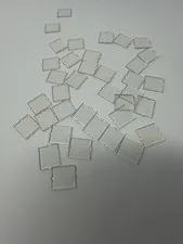 LEGO 35315 Trans-Clear Panes Window Glass 1 x 2 x 2  Part Lot Of 10