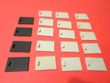 LEGO 4533 White and dark gray Container Cupboard 2x3 Door 19 Pieces