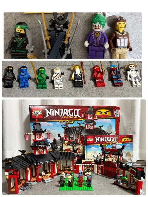 LEGO NINJAGO Legacy Monastery of Spinjitzu 70670 Used Comp W/Manual & Box