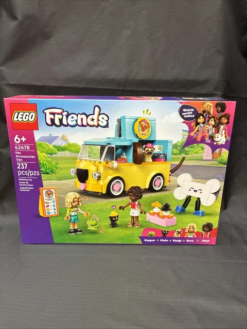 LEGO Friends Pet Accessories Van Building Toy for Girls & Boys - Pretend Play...