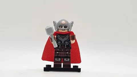 LEGO authentic Mighty Thor sh0815 Marvel 76207 76208 Thor Love & Thunder cape