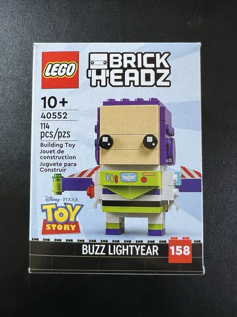 LEGO BrickHeadz Toy Story #158 Buzz Lightyear 40552 Retired Set - New / Sealed