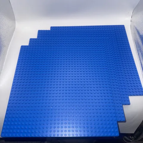 LEGO Base Plate Ocean Rare New #3811 BLUE BASEPLATE 32 x 32 Flat Platform 4X Lot