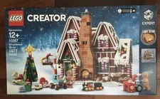 New LEGO Creator Gingerbread House Set 10267 Winter Christmas w/ Light Brick