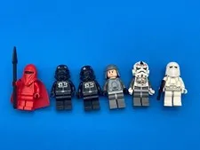 LEGO Star Wars: Minifigure Lot Of 6 Imperial Personnel w/ Accessories