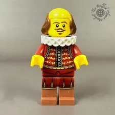 LEGO Minifigure William Shakespeare tlm008 LEGO Movie CMF