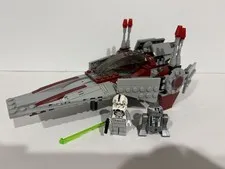 LEGO Star Wars 75039 V-Wing Starfighter Complete Build w/2 Minifigs
