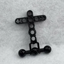 LEGO 24010 Black Large Figure Torso Skeletal W/ T-Shaped Liftarm & 3 Ball Joint