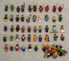 Lego Minifigures Lot of 46 Various Ninjago and variety