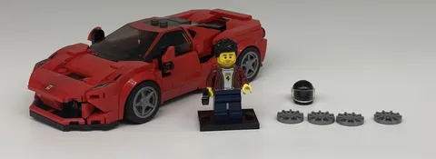 LEGO SPEED CHAMPIONS 76895 Ferrari F8 Tributo  ~ 100% Complete