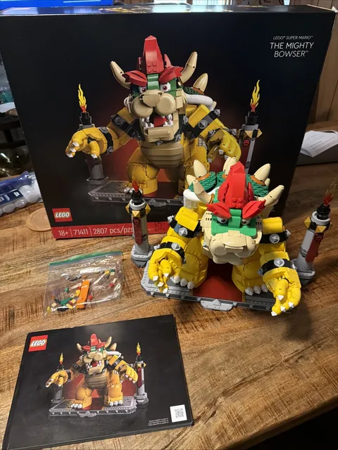 LEGO Super Mario: The Mighty Bowser (71411) 99.9% Complete