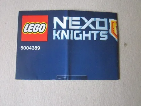 Lego Nexo Knights Building Instructions Instruction 5004389