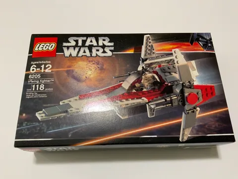 Lego Star Wars 6205 V-Wing Fighter NEW & Sealed from 2006