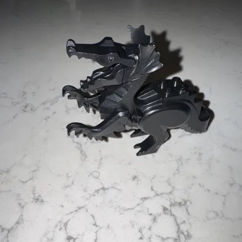 BLACK Lego Dragon Figure Castle Fright Knights 6007 4818 6097 6047 6099 H72