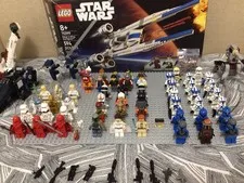 Lego star wars lot of 56 min figures READ DESCRIPTION all damage is shown