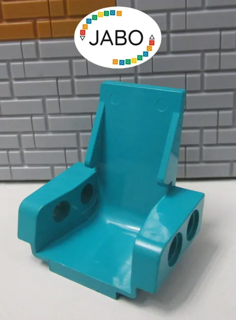 (E15/7/4) LEGO Technic 2717 Car Seat Chair Turquoise