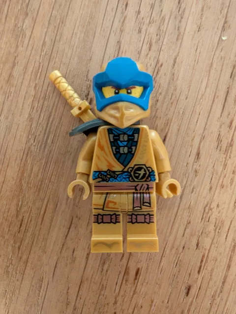 LEGO Ninjago Minifigure - Jay 10th Anniversary Golden Ninja - njo0634