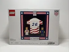 LEGO Editions 43033 2026 U.S. Soccer National Team Jersey Men's Or Women's NEW