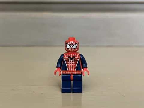 LEGO Spider Man Dark Blue Arms and Legs Silver Webbing spd28 4856