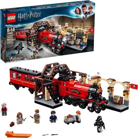 LEGO Harry Potter Hogwarts Express 75955 Toy Train Building Set includes Model T