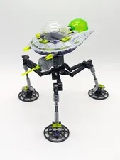 LEGO Alien Conquest Set #7051 - Tripod Invader - Incomplete - No Figures