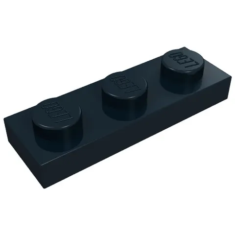 10x LEGO® Part 3623 - Plate 1 x 3
