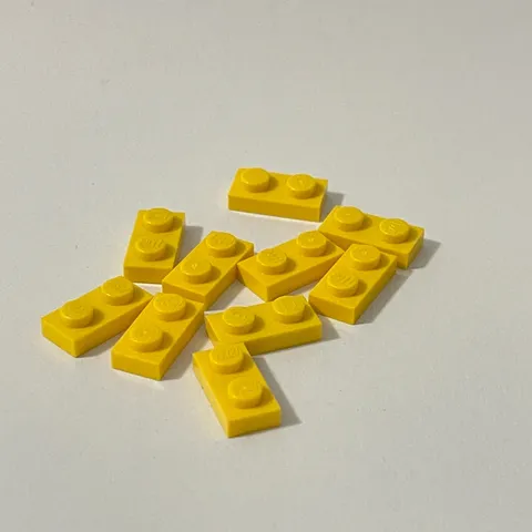 Lego 3023 Yellow Replacement Add-on Pieces Parts Lot of 10