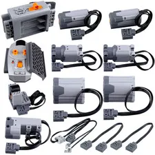 13in1 Power Function Motors Set Compatible with Technology Bricks The Kit