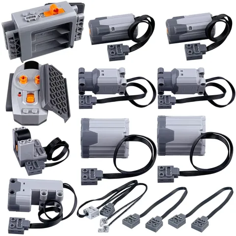 13in1 Power Function Motors Set Compatible with Technology Bricks The Kit