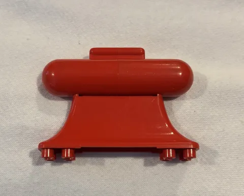 VTG Retro LEGO Red Boat Ferry Keel Weighted Brick 8 x 2 x 4 Part x149 FREE Ship